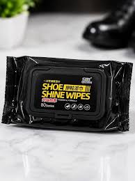 Shoe Shine Wipes & Cleaning Wipes (80 Sheets Pack) | Instant Sneaker & Leather Cleaner, No Water Needed