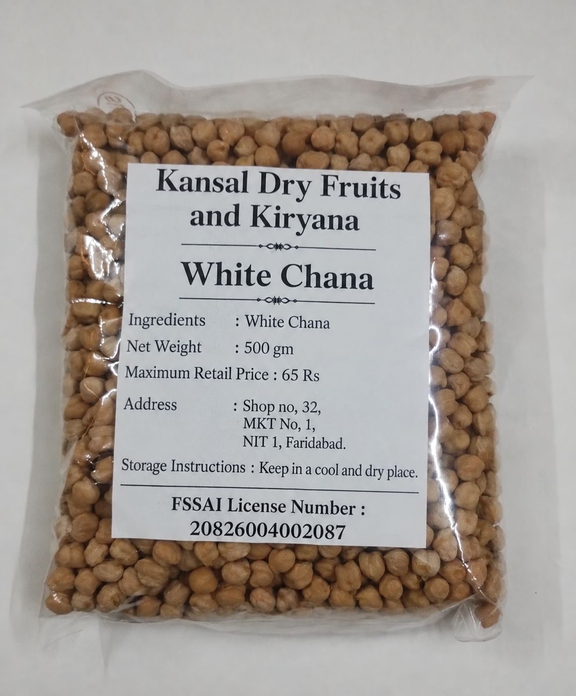 White Chana