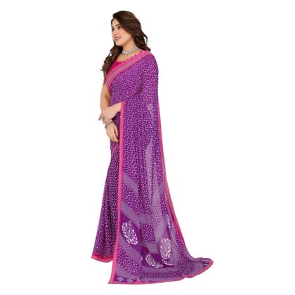 womens-georgette-printed-saree-with-unstitched-blouse-5-5mtr-purple-pid62555