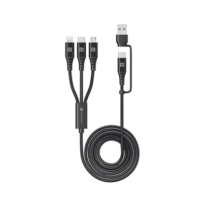 Portronics Konnect J9 4 in 1 Cable