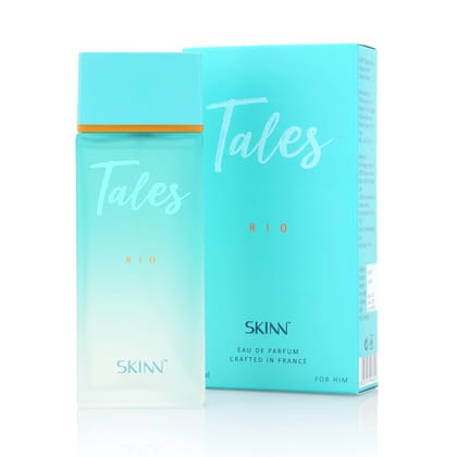 Skinn By Titan | Tales Rio Perfume - 100 Ml | Perfume For Man | Gift for Men | Premium Fragrance | Grooming Essentials | Long Lasting Smell for Men | Fresh, Woody |Eau De Parfum Skinn By Titan | Tales Rio Perfume - 100 Ml | Perfume For Man | Gift for Men