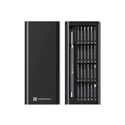Portronics Bit Box 24-in-1 Screwdriver Kit