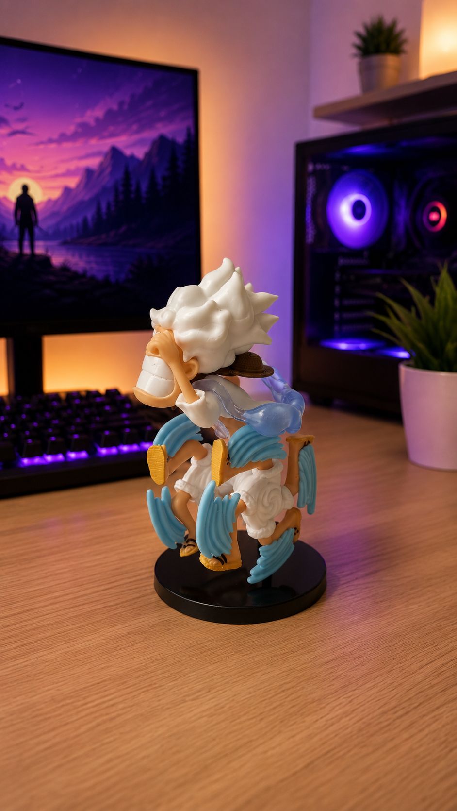 Gear 5 Luffy Anime Action Figure| 12cm