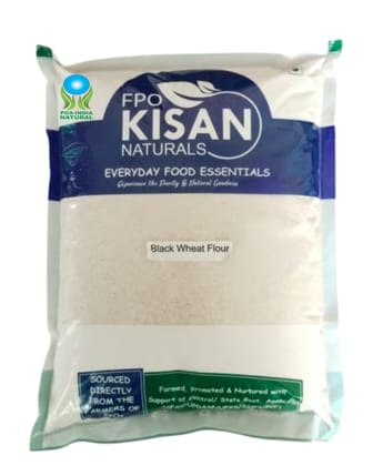 FPO Kisan Naturals Black Wheat Flour - Everyday Food Essentials