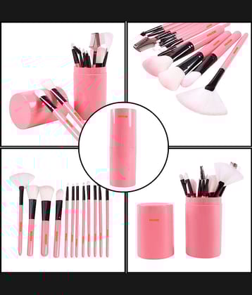 KEKEMI Pink Brush Set 12 Pcs 185 g
