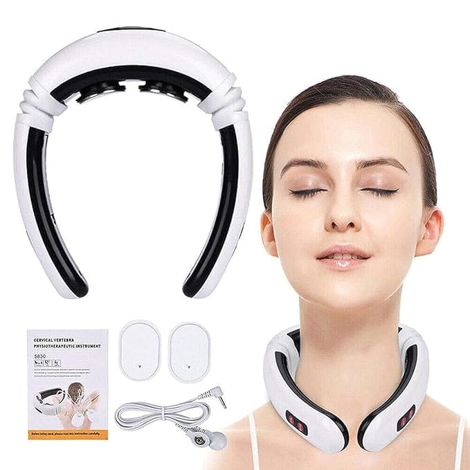 Electric Neck & Shoulder Massager for Relaxation and Muscle Comfort