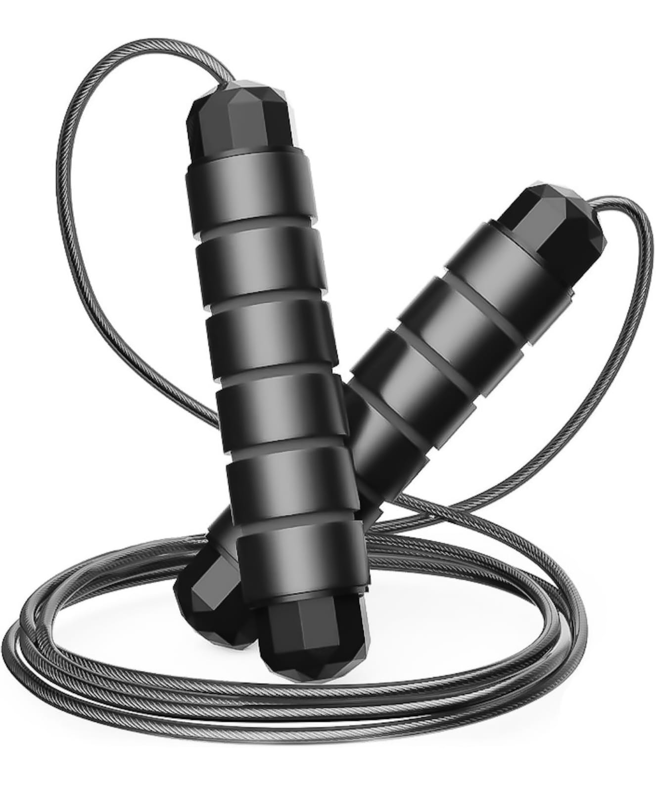Skipping Rope for Men and Women Jumping Rope With Adjustable Height Speed Skipping Rope for Exercise, Gym, Sports Fitness