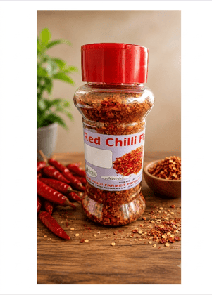Kashmiri Red Chilly Flakes 100 gram