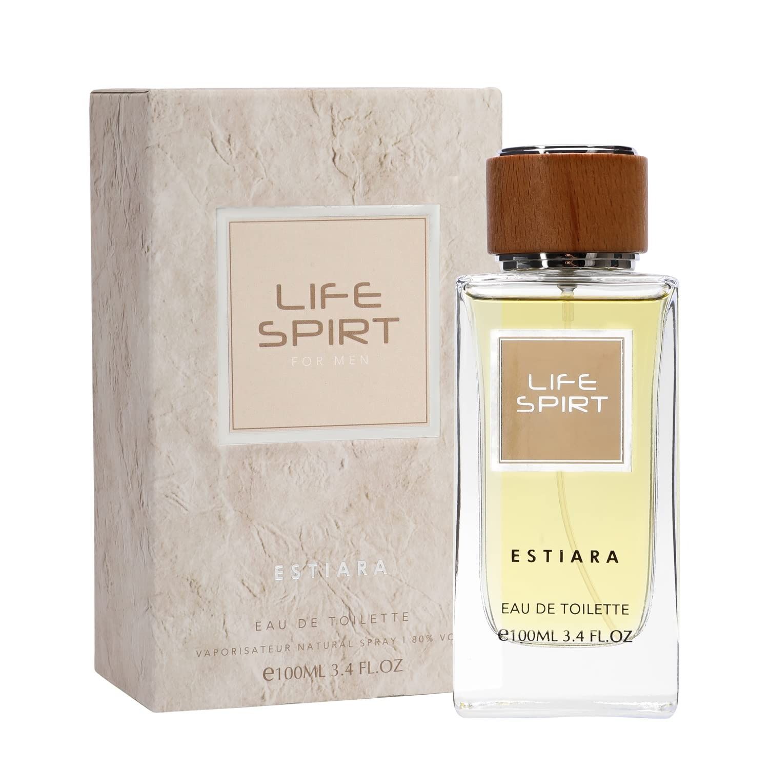 Estiara Life Spirit EDT 100ml for Men Refined Fresh Elegant Modern Masculine Perfume