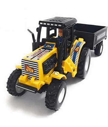 FEDIFU Farmer Tractor Toy with Trolley Toy | Pull Back Vehicles | Trucks for 3+ Years Old Kids | Boys | Girls | Multicolor
