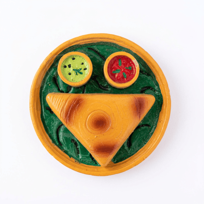 Dosa plate creative fridge magnet