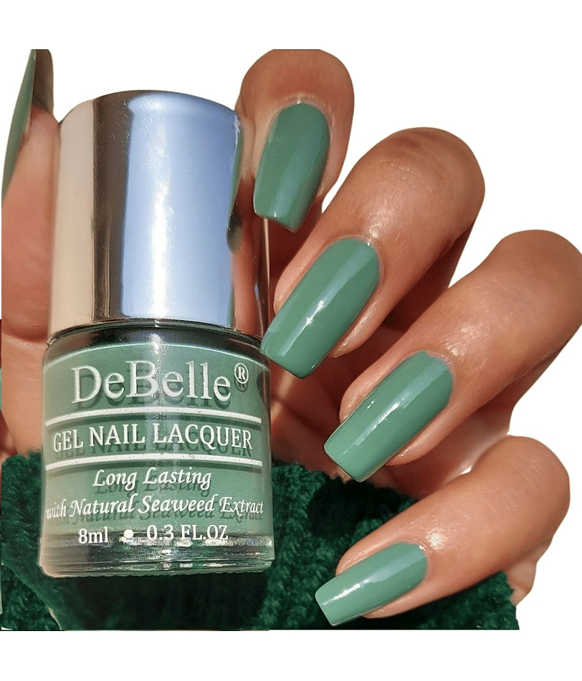 DeBelle Asparagus Fern&nbsp; Glossy Nail Polish 8 ( Pack of 1 )