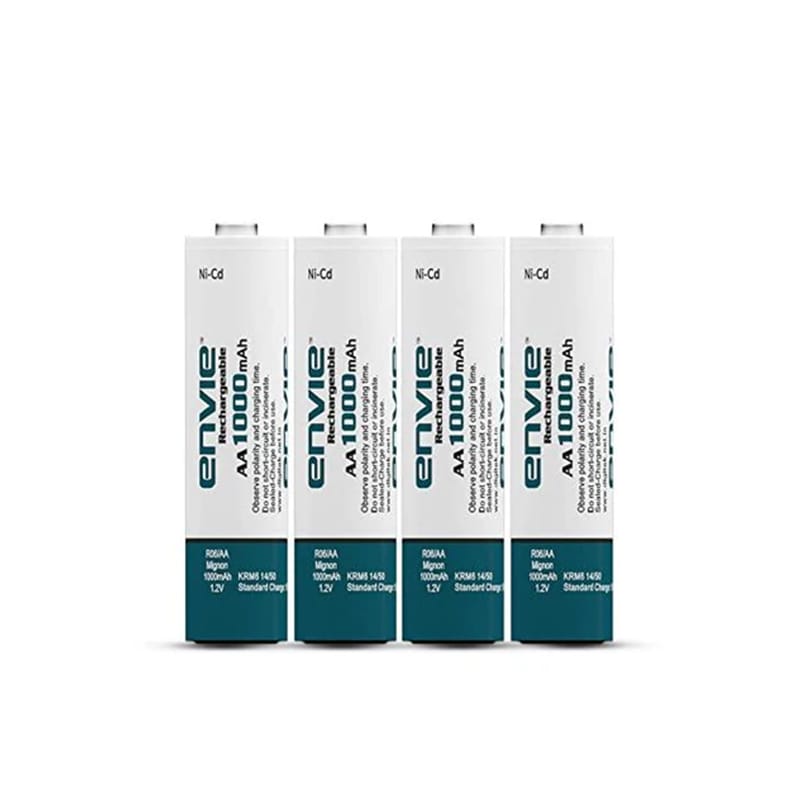 Digitek ENVIE 1000mAh AA Rechargeable Batteries – Pack Of 4