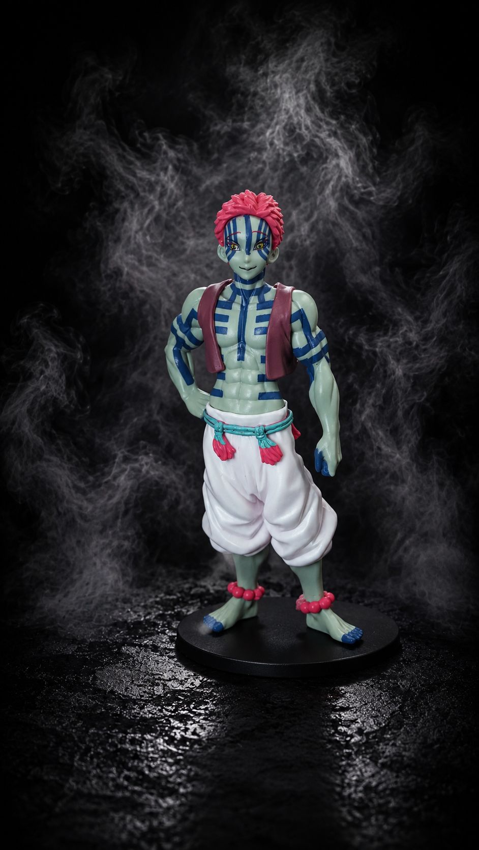 Akaza Anime Action Figure | Demon Slayer Collectible| 15 cm PVC Figure