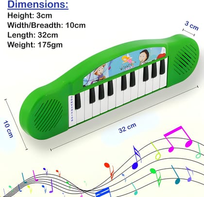 WUGO Musical Mini Keyboard Baby Piano Playing Toy for Kids | Fun Music Learning & Activity Toy