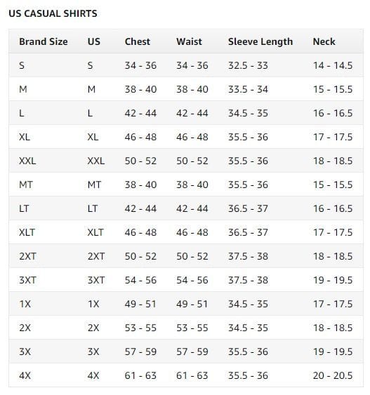 Size Guide Size Guide