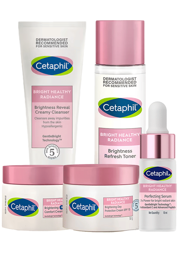 Cetaphil Bright Healthy Radiance Ultimate Skincare Kit (360 ml) Pack of 5