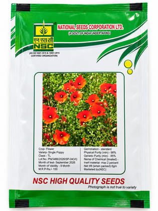 NSC Flower - Single Poppy 5 Gram