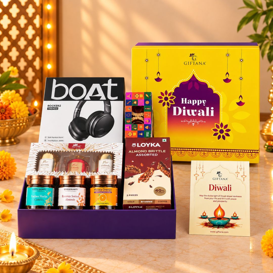 Melodies, Aromas & Gourmet Joy Diwali Hamper Box