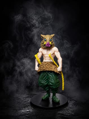 Inosuke Hashibira Anime Action Figure | Demon Slayer Collectible| 15 cm Inosuke Hashibira Anime Action Figure | Demon Slayer Collectible| 15 cm