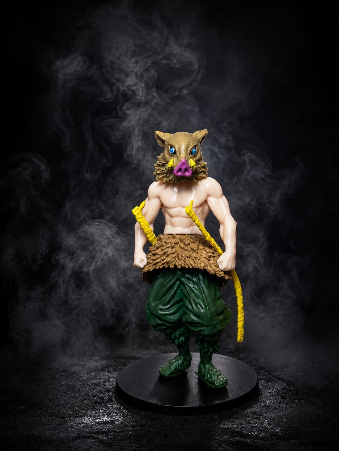 Inosuke Hashibira Anime Action Figure | Demon Slayer Collectible| 15 cm