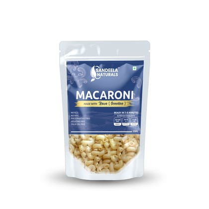 Sandeela Naturals Rawa (Semolina) Macaroni – 250g