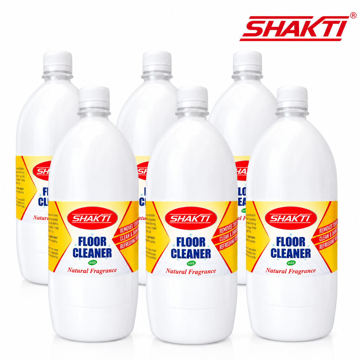 SHAKTI Floor Cleaner 1 Ltr - 6 Pcs Combo Pack