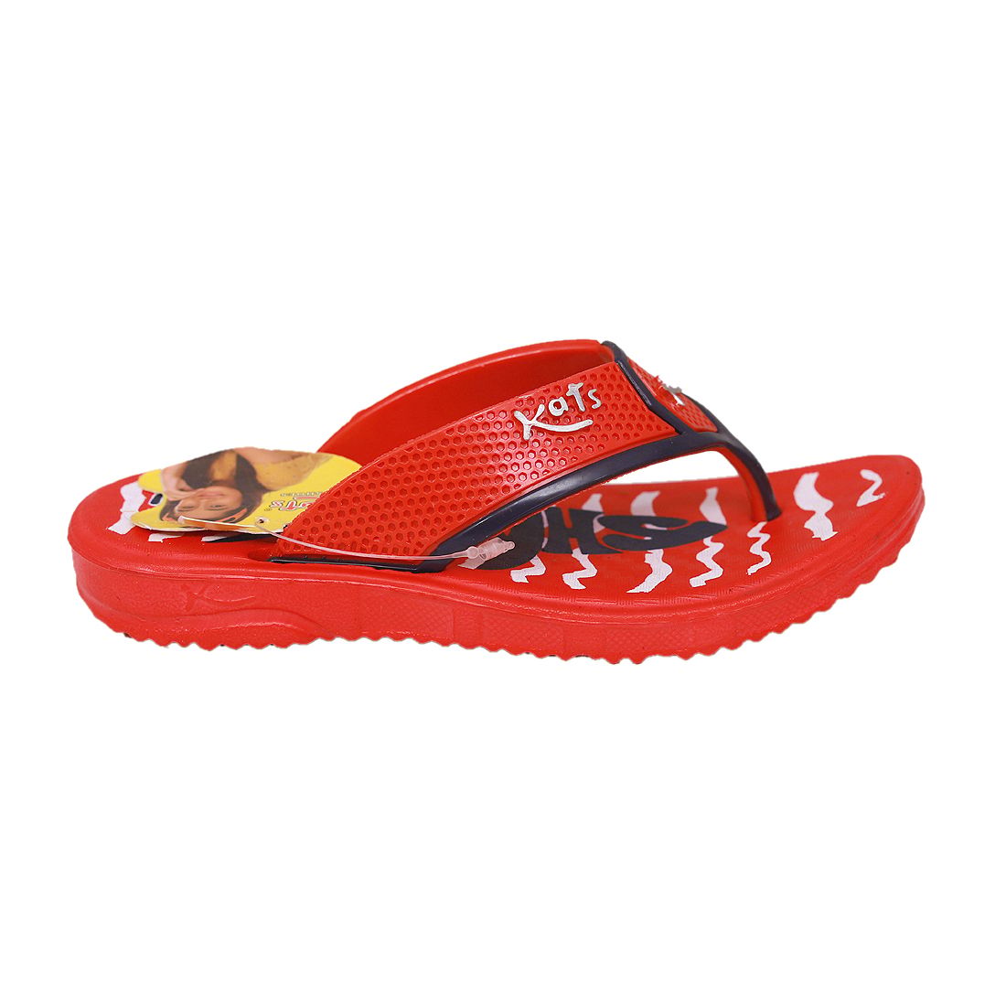 Kats brand (BS-02) kids' flip-flop slippers 