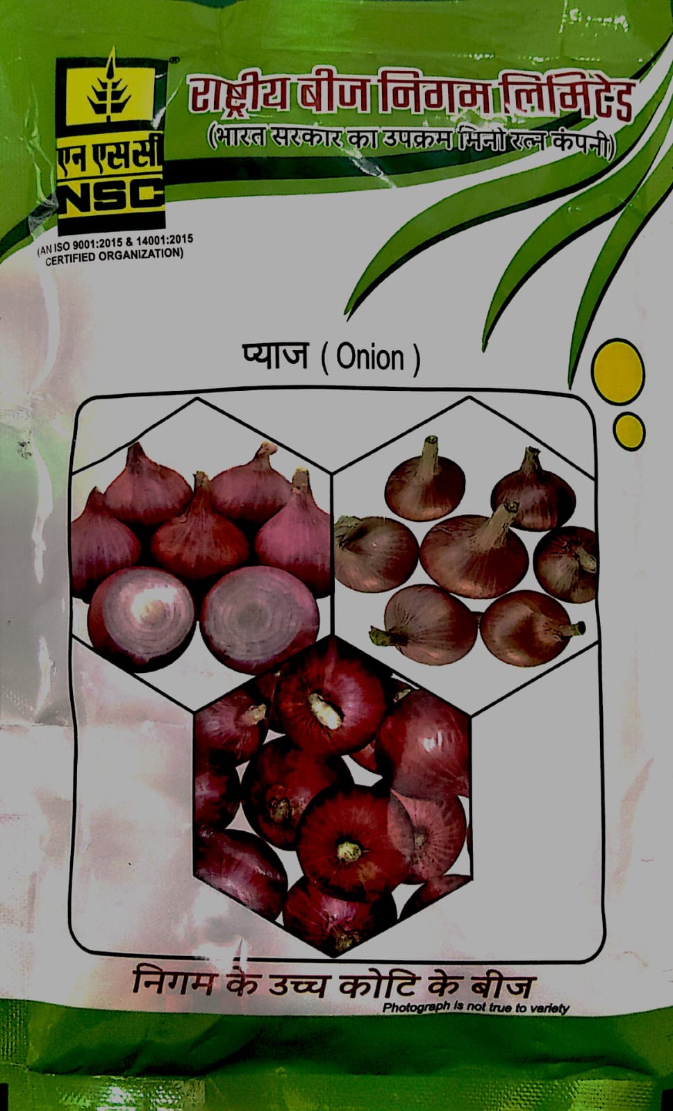 Nsc Onion Variety Bhima Dark Red High Quality Tl Seed 100 Gms Pouch