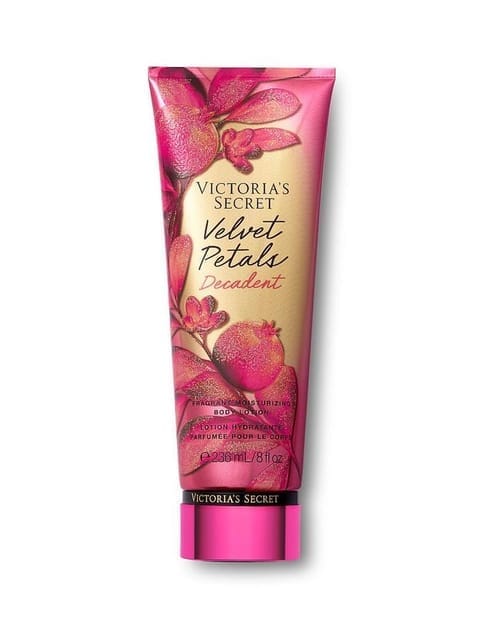 Victoria's Secret Velvet Petals Decadent Hand & Body Lotion 236ml for Women Nourishing Moisturizing Softening Body Care