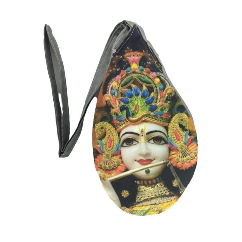 MAYAPURI Printed Chanting Bag/Mantra Meditation Bag/Gomukhi Japa Bag with Zip Pocket (Pack of 1) - Pooja Needs | Buy online on ZillyBuy