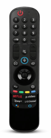 LG Magic tv Remote Control (MR21GA/MR22GA) With Voice Command and Mouse Scroll Feature Compatible With All LG Smart TV