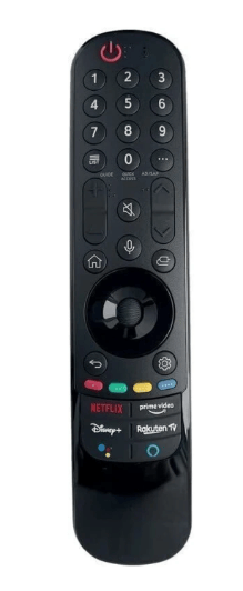 Lg Magic Tv Remote for 4K Smart OLED (Model-MR21GA) tv Remote Control Without Voice Command And Pointer Function (Pairing Required)