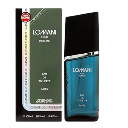 Lomani by Lomani Eau De Toilette Spray 100ml for Men Classic Refined Timeless Masculine Fragrance