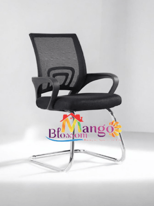 MANGO BLOSSOM ARNOS MID BACK VISITOR MESH OFFICE CHAIR BLACK