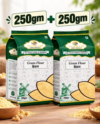Natram Besan Premium Gram Flour | 100% Pure | Fine & Fresh Texture | No Added Preservatives | Ideal for Pakora, Kadhi, Dhokla & Cooking Use Natram Besan Premium Gram Flour | 100% Pure | Fine & Fresh Texture | No Added Preservatives | Ideal for Pakora, Kadhi, Dhokla & Cooking Use