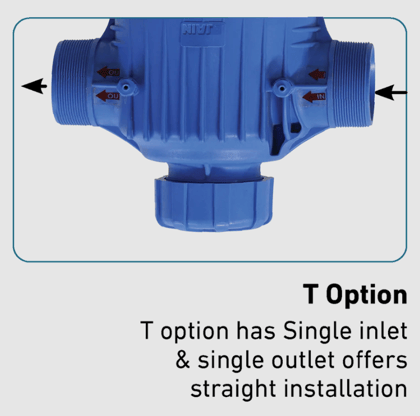 Jain Irrigation SmartClean™ Semi Automatic (SA) Filter |Size - 75mm, 2.5 Inch| 120 Mesh | Flow - 40 m³/hr