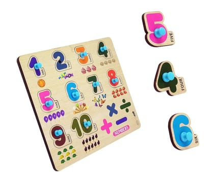 1 TO 10 NUMBER PUZZLE