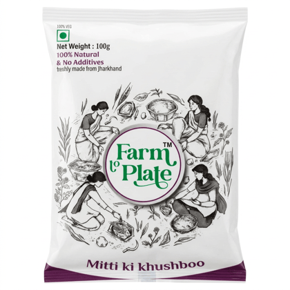 Farm to Plate Natural Mitti Powder from Jharkhand - 100g