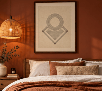 Geometric Harmony Wall Art