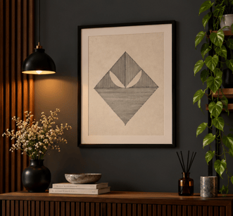 Geometric Leaf Essence