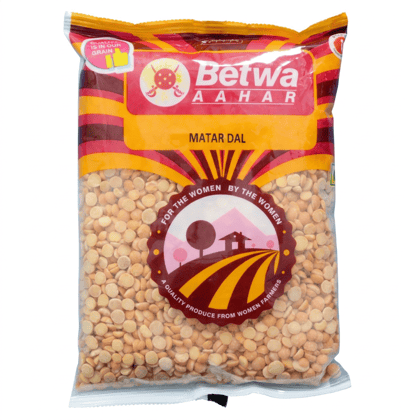 Betwa Aahar Matar Dal - Quality Produce from Women Farmers 500 Gram Betwa Aahar Matar Dal - Quality Produce from Women Farmers 500 Gram