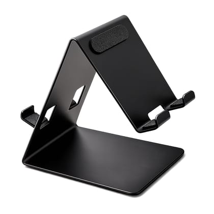 DEALZONE Double Side Metal Desktop Stand for Mobiles & Tablets