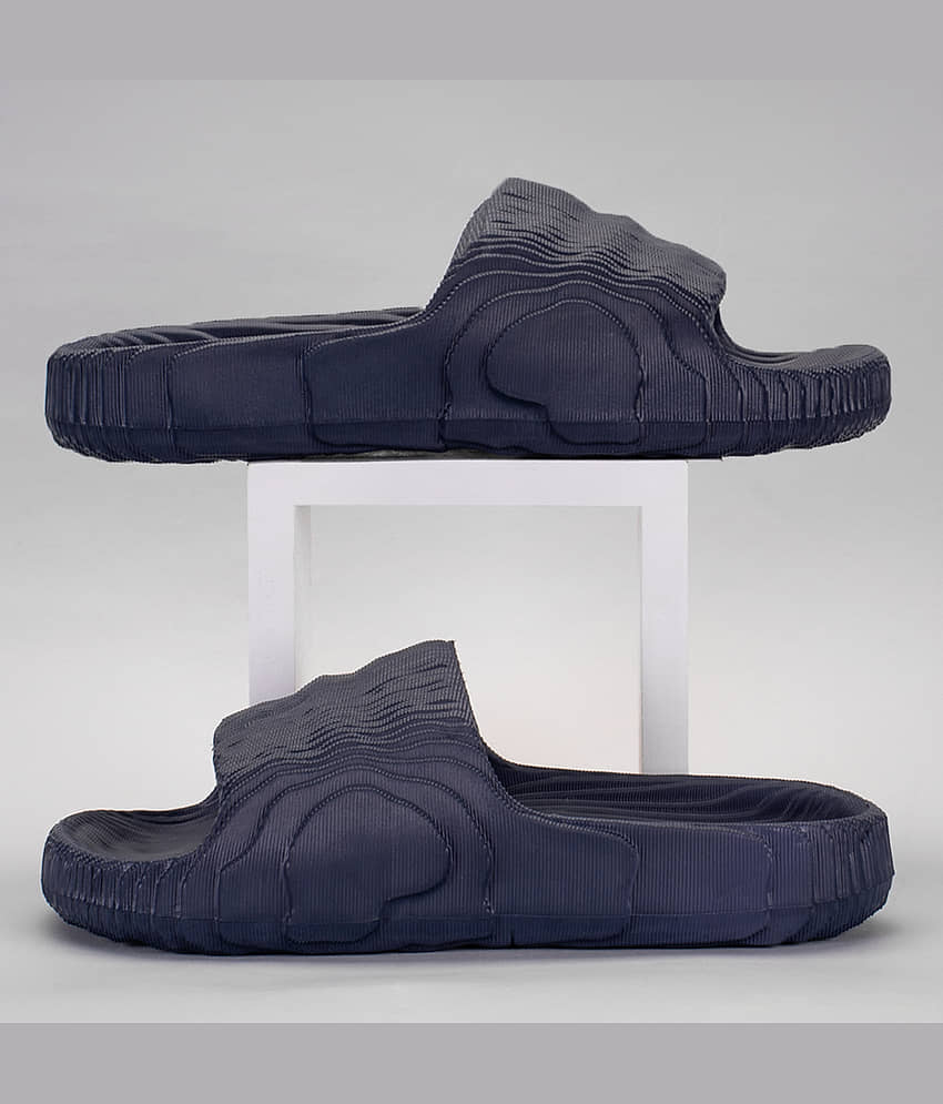 RapidBox Navy Men's Slide Flip Flop
