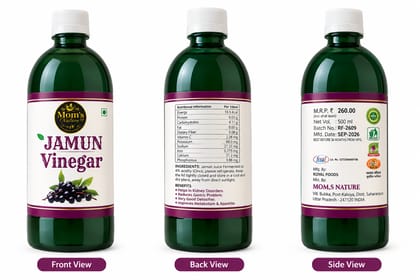 Mom's Nature Jamun Vinegar – 500 ml