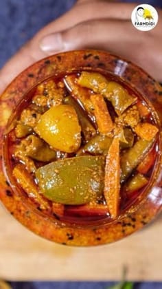 FarmDidi Homemade Mixed Vegetable Pickle Jar