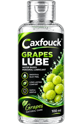 Caxfouck Grapes Personal Intimate Lube Gel 100 ml Smooth Feel & Everyday Comfort (Set Of 1)