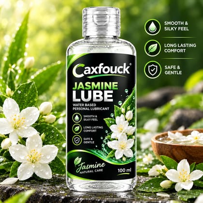 Caxfouck Jasmine Personal Intimate Lube Gel 100 ml Smooth Feel & Everyday Comfort (Set Of 1)