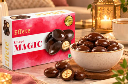 DHRUVINSRI Choco Cripy n Crunchy Chocolate, Low Sugar caramel More Crispy – Crunchy Nutty Delight- 32 Grams/Pack