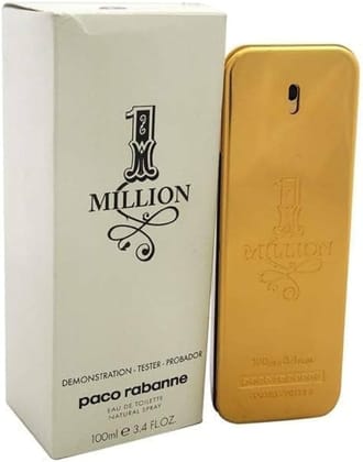 Paco Rabanne 1 Million Lucky Tester Eau De Toilette 100ml for Men Premium Woody Sweet Modern Fragrance Paco Rabanne 1 Million Lucky Tester Eau De Toilette 100ml for Men Premium Woody Sweet Modern Fragrance